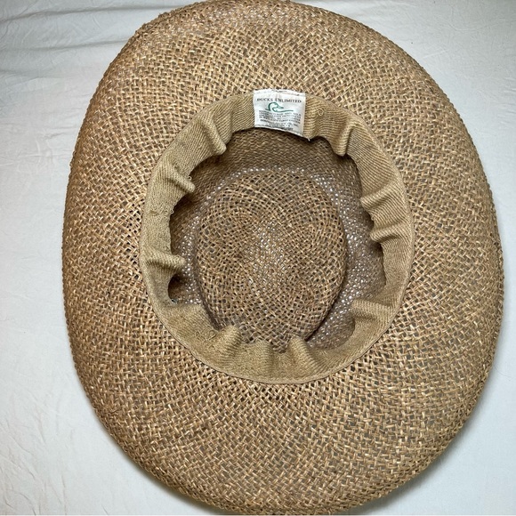 Ducks Unlimited Dorfman Style Co Panama Straw Hat with Pin - Picture 5 of 7